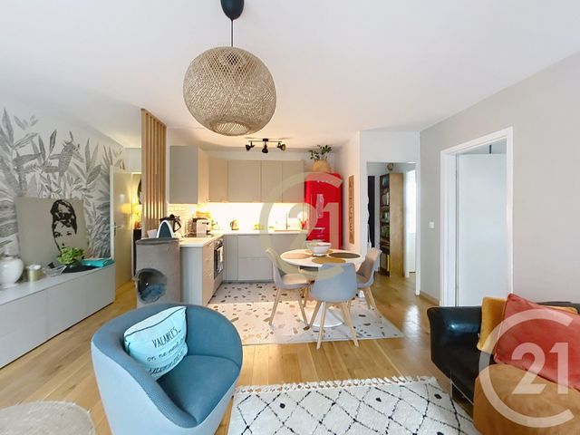 Appartement &agrave; vendre - 3 pi&egrave;ces - 61,57 m2 - Viry Chatillon - 91 - ILE-DE-FRANCE