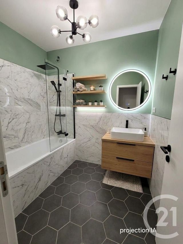 Appartement T4 &agrave; vendre - 4 pi&egrave;ces - 107,05 m2 - Rodez - 12 - MIDI-PYRENEES