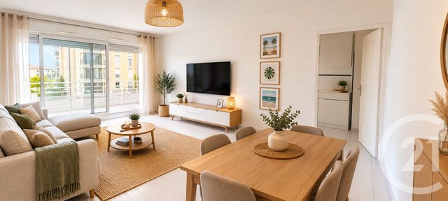 Appartement F3 &agrave; vendre - 3 pi&egrave;ces - 77,23 m2 - Lattes - 34 - LANGUEDOC-ROUSSILLON