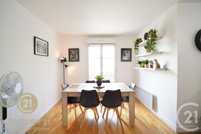 Appartement F3 &agrave; vendre - 3 pi&egrave;ces - 70 m2 - Serris - 77 - ILE-DE-FRANCE