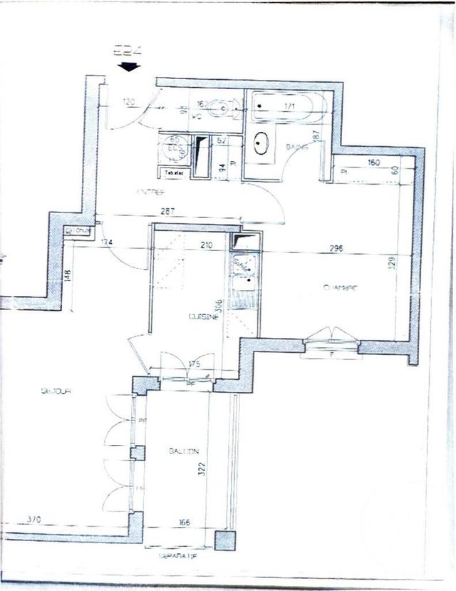 Appartement F2 &agrave; vendre - 2 pi&egrave;ces - 46,07 m2 - Chessy - 77 - ILE-DE-FRANCE