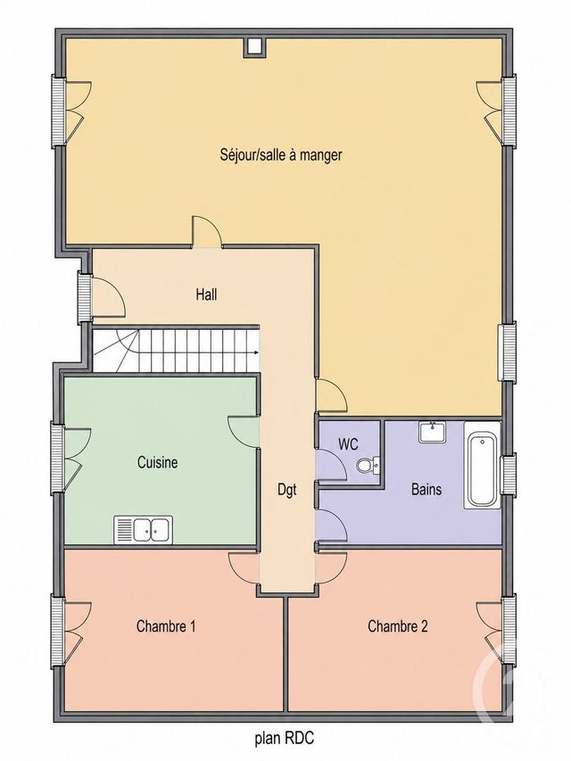 Maison &agrave; vendre - 6 pi&egrave;ces - 133,27 m2 - Chalifert - 77 - ILE-DE-FRANCE
