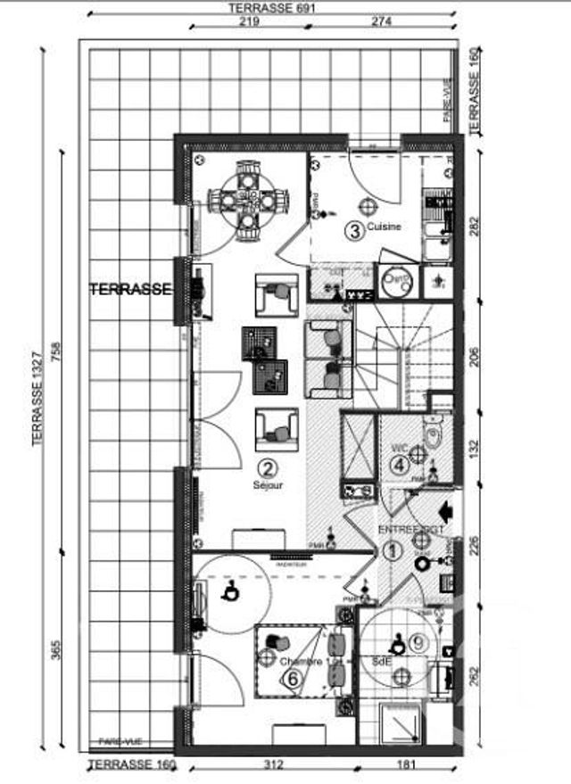 Appartement F4 &agrave; louer - 4 pi&egrave;ces - 77,60 m2 - Ozoir La Ferriere - 77 - ILE-DE-FRANCE