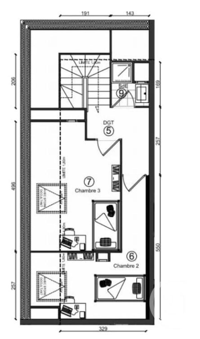 Appartement F4 &agrave; louer - 4 pi&egrave;ces - 77,60 m2 - Ozoir La Ferriere - 77 - ILE-DE-FRANCE