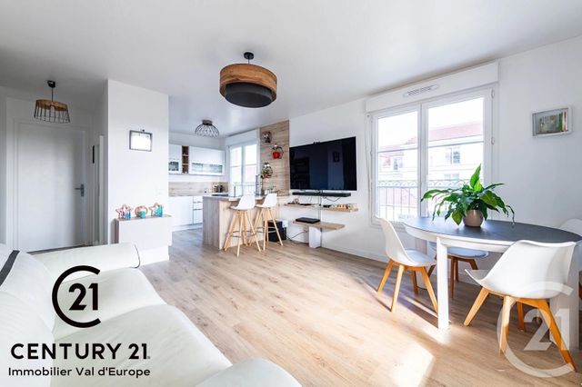 Appartement F4 &agrave; louer - 4 pi&egrave;ces - 82,58 m2 - Montevrain - 77 - ILE-DE-FRANCE