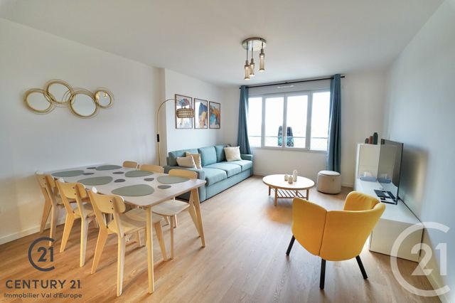 Appartement F3 &agrave; louer - 3 pi&egrave;ces - 63,40 m2 - Serris - 77 - ILE-DE-FRANCE