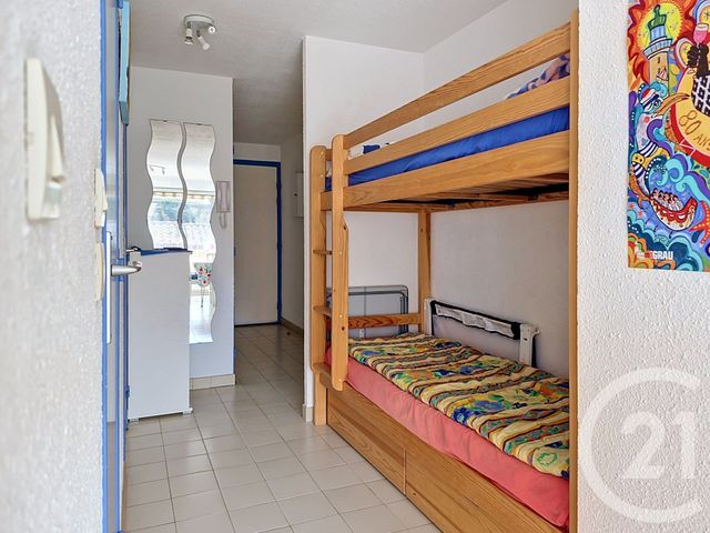 Appartement F2 cabine &agrave; vendre - 2 pi&egrave;ces - 30,14 m2 - Le Grau Du Roi - 30 - LANGUEDOC-ROUSSILLON