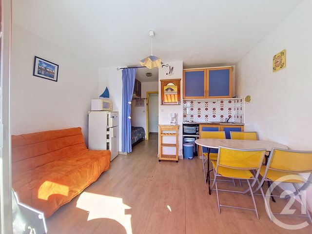 Appartement Studio Cabine &agrave; vendre - 1 pi&egrave;ce - 18,53 m2 - Le Grau Du Roi - 30 - LANGUEDOC-ROUSSILLON