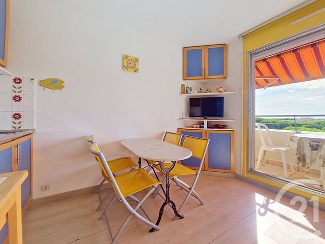 Appartement Studio Cabine &agrave; vendre - 1 pi&egrave;ce - 18,53 m2 - Le Grau Du Roi - 30 - LANGUEDOC-ROUSSILLON