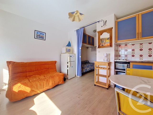 Appartement Studio Cabine &agrave; vendre - 1 pi&egrave;ce - 18,53 m2 - Le Grau Du Roi - 30 - LANGUEDOC-ROUSSILLON