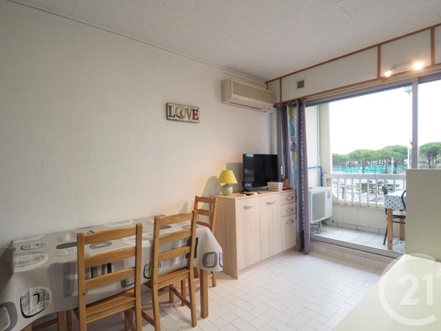Appartement Studio Cabine &agrave; vendre - 1 pi&egrave;ce - 21,53 m2 - Le Grau Du Roi - 30 - LANGUEDOC-ROUSSILLON