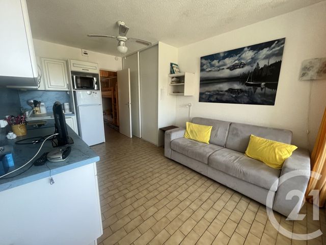 Appartement Studio Cabine &agrave; vendre - 1 pi&egrave;ce - 20,22 m2 - Le Grau Du Roi - 30 - LANGUEDOC-ROUSSILLON