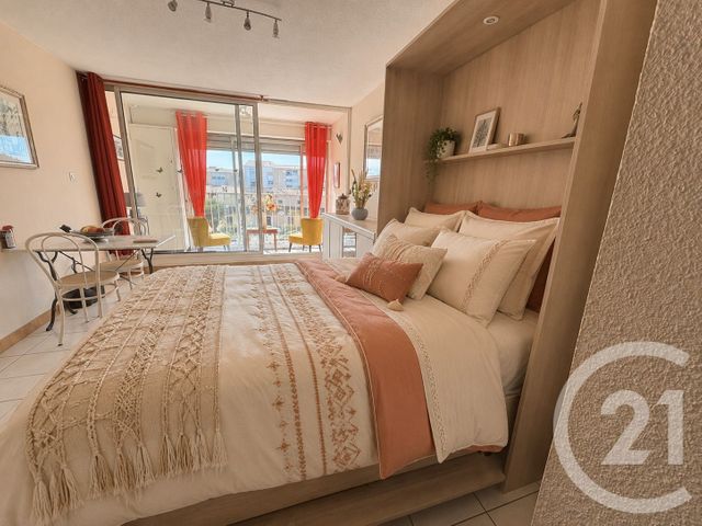 Appartement Studio Cabine &agrave; vendre - 1 pi&egrave;ce - 21,60 m2 - Le Grau Du Roi - 30 - LANGUEDOC-ROUSSILLON