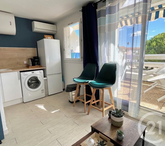 Appartement Studio Cabine &agrave; louer - 1 pi&egrave;ce - 20,01 m2 - Le Grau Du Roi - 30 - LANGUEDOC-ROUSSILLON