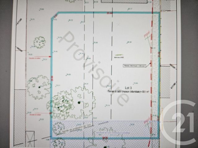Terrain &agrave; vendre - 851 m2 - Igny - 91 - ILE-DE-FRANCE