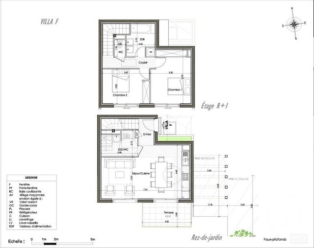Maison à vendre - 3 pièces - 72,48 m2 - La Turbie - 06 - PROVENCE-ALPES-COTE-D-AZUR