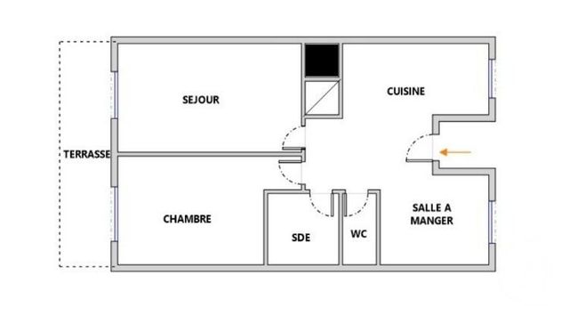Appartement F3 &agrave; vendre - 3 pi&egrave;ces - 59,12 m2 - Cap D Ail - 06 - PROVENCE-ALPES-COTE-D-AZUR