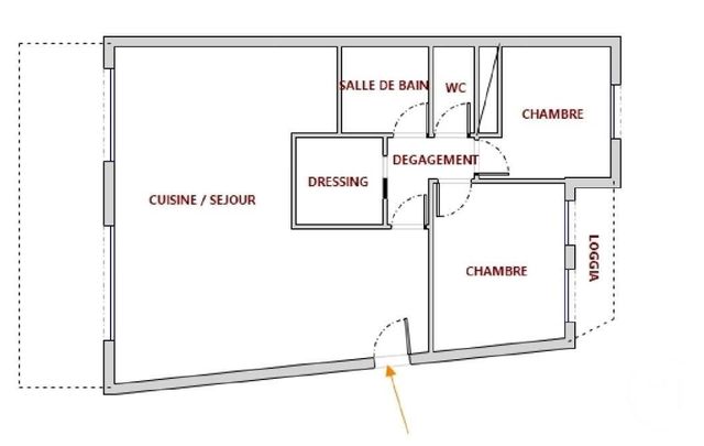 Appartement F3 &agrave; louer - 3 pi&egrave;ces - 77,12 m2 - Cap D Ail - 06 - PROVENCE-ALPES-COTE-D-AZUR
