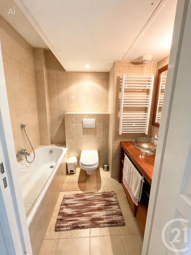 Appartement F2 &agrave; louer - 2 pi&egrave;ces - 36,51 m2 - Beausoleil - 06 - PROVENCE-ALPES-COTE-D-AZUR