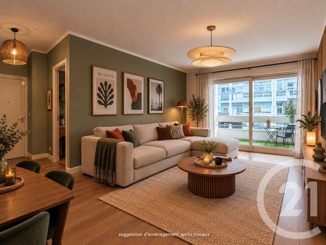 Appartement F3 &agrave; vendre - 3 pi&egrave;ces - 67,59 m2 - Paris - 75013 - ILE-DE-FRANCE