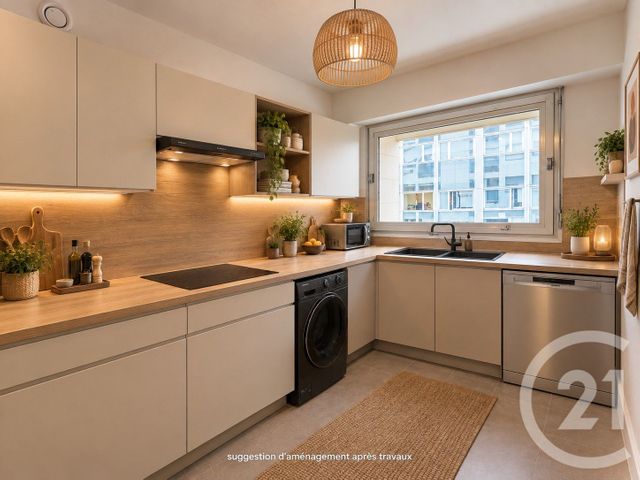 Appartement F3 &agrave; vendre - 3 pi&egrave;ces - 67,59 m2 - Paris - 75013 - ILE-DE-FRANCE