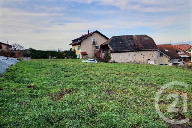 Terrain &agrave; vendre - 971 m2 - Publier - 74 - RHONE-ALPES