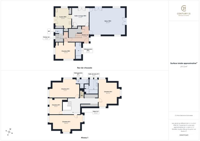 Maison &agrave; vendre - 7 pi&egrave;ces - 224 m2 - Montfort L Amaury - 78 - ILE-DE-FRANCE
