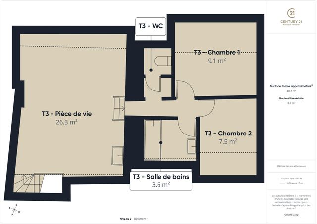Immeuble &agrave; vendre - 217 m2 - Ablis - 78 - ILE-DE-FRANCE