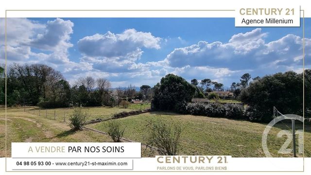 Terrain &agrave; vendre - 3100 m2 - St Maximin La Ste Baume - 83 - PROVENCE-ALPES-COTE-D-AZUR