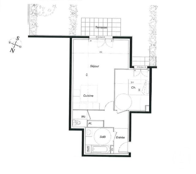 Appartement F2 à vendre - 2 pièces - 54,10 m2 - Le Kremlin Bicetre - 94 - ILE-DE-FRANCE