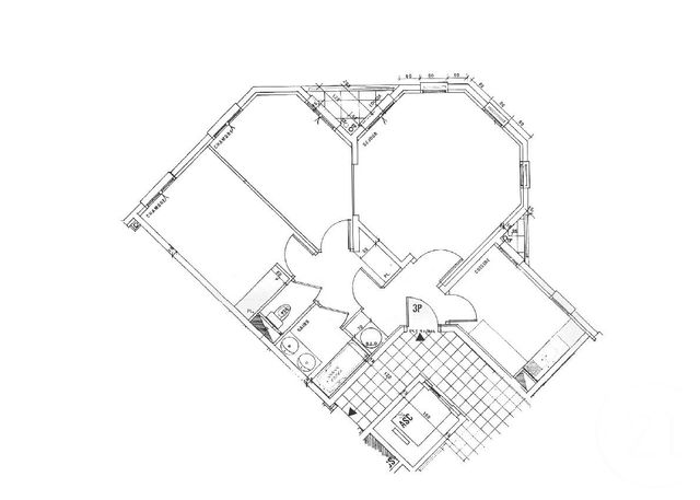 Appartement F3 &agrave; vendre - 3 pi&egrave;ces - 67,14 m2 - Le Kremlin Bicetre - 94 - ILE-DE-FRANCE