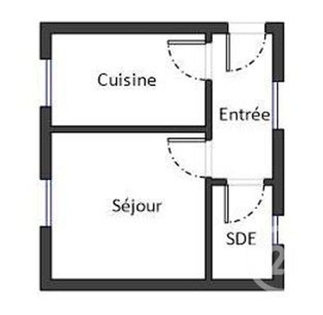 Appartement Studio &agrave; vendre - 2 pi&egrave;ces - 25,86 m2 - Paris - 75013 - ILE-DE-FRANCE