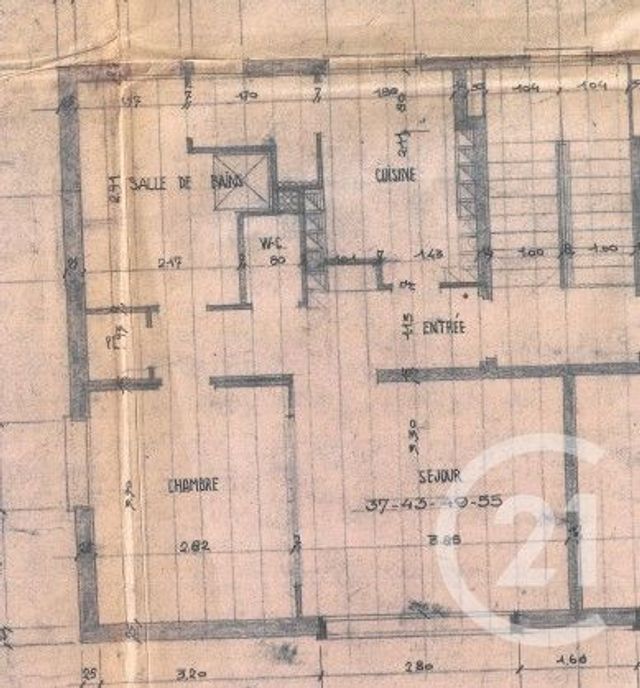 Appartement F2 &agrave; vendre - 2 pi&egrave;ces - 42,60 m2 - Le Kremlin Bicetre - 94 - ILE-DE-FRANCE