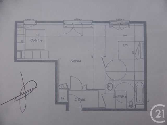 Appartement F2 &agrave; louer - 2 pi&egrave;ces - 45,60 m2 - Le Kremlin Bicetre - 94 - ILE-DE-FRANCE