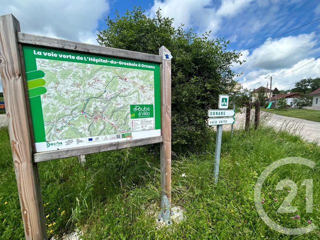 Terrain &agrave; vendre - 551 m2 - L Hopital Du Grosbois - 25 - FRANCHE-COMTE