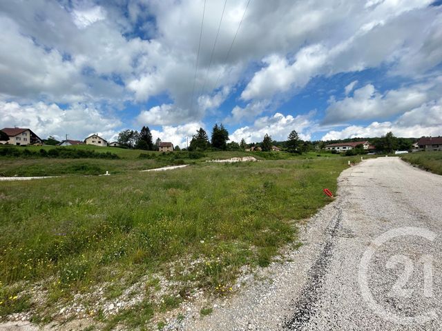 Terrain &agrave; vendre - 551 m2 - L Hopital Du Grosbois - 25 - FRANCHE-COMTE