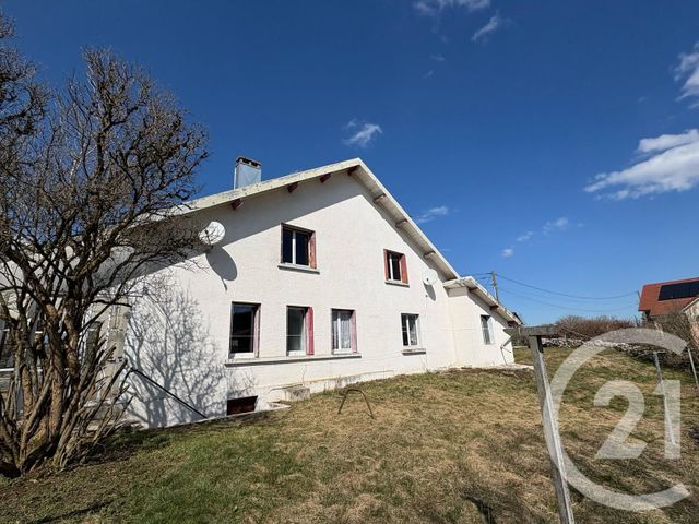 Maison &agrave; vendre - 6 pi&egrave;ces - 106,90 m2 - Pierrefontaine Les Varans - 25 - FRANCHE-COMTE