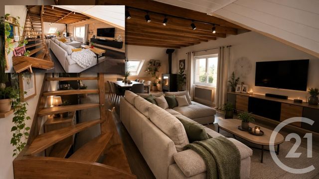 Appartement F4 &agrave; vendre - 4 pi&egrave;ces - 93,34 m2 - Orchamps Vennes - 25 - FRANCHE-COMTE