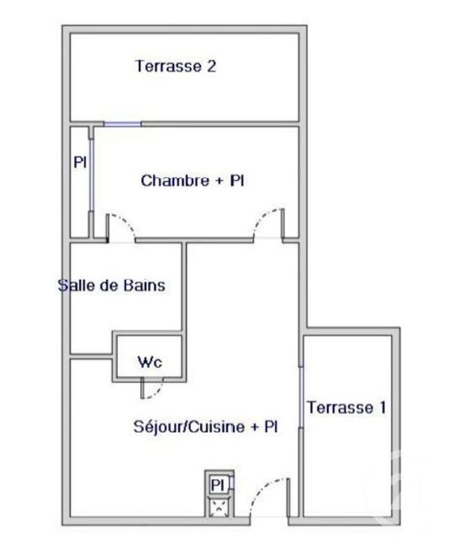 Appartement F2 &agrave; vendre - 2 pi&egrave;ces - 43 m2 - Montpellier - 34 - LANGUEDOC-ROUSSILLON