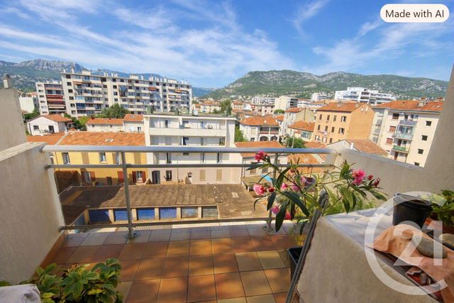 Appartement F3 &agrave; vendre - 3 pi&egrave;ces - 73 m2 - Toulon - 83 - PROVENCE-ALPES-COTE-D-AZUR
