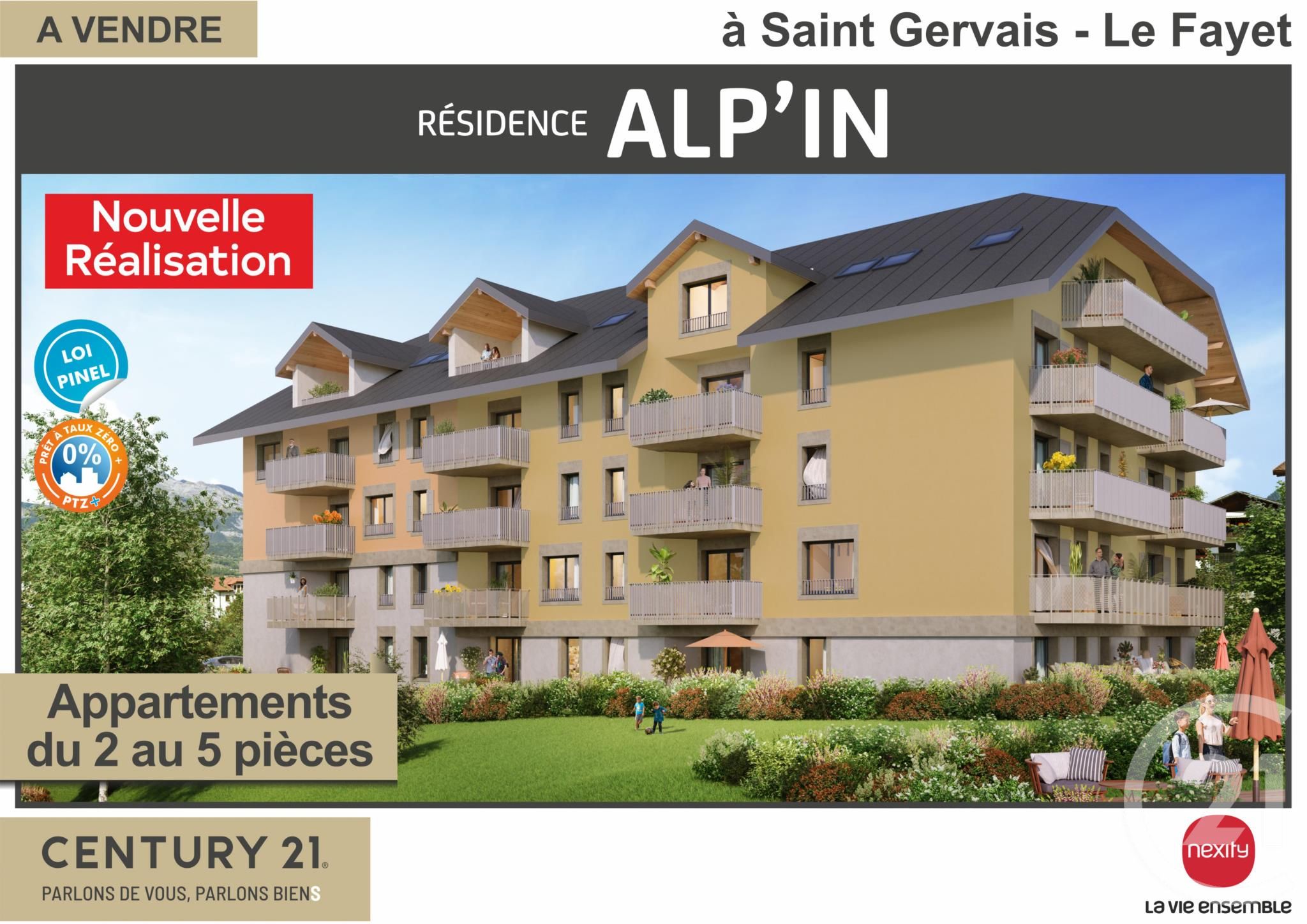 Vente Appartement 130m² 4 Pièces à Saint-Gervais-les-Bains (74170) - Century 21