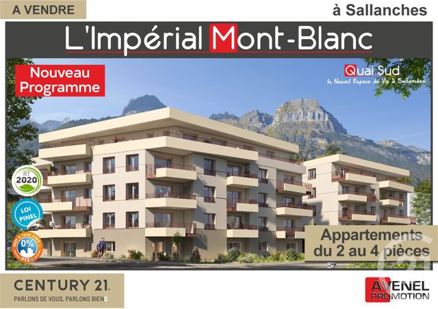 Appartement F3 à vendre - 3 pièces - 79,18 m2 - Sallanches - 74 - RHONE-ALPES