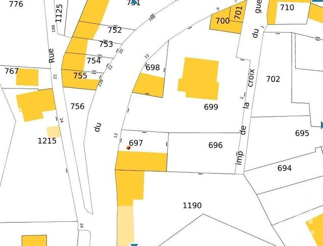Terrain &agrave; vendre - 636 m2 - Volvic - 63 - AUVERGNE