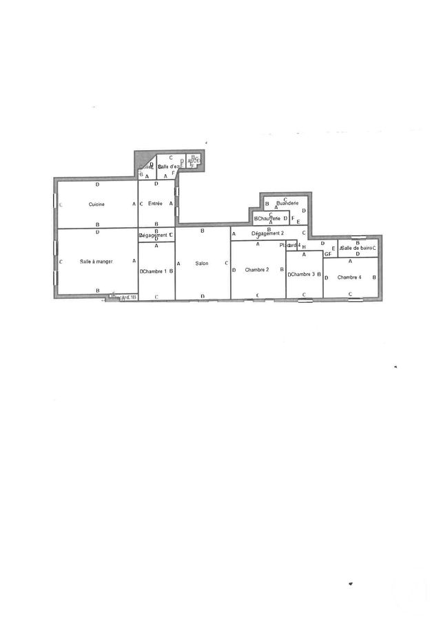 Appartement F5 &agrave; vendre - 5 pi&egrave;ces - 198,06 m2 - Riom - 63 - AUVERGNE