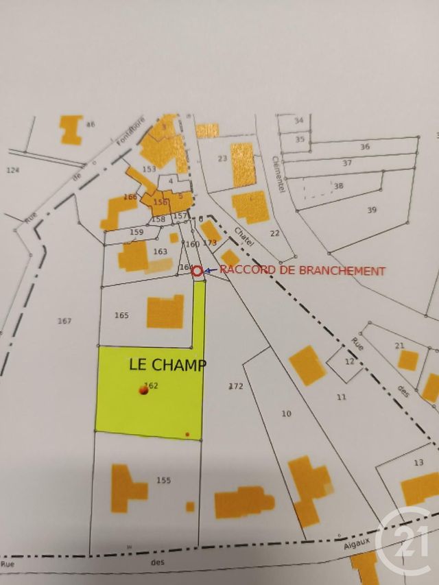 Terrain &agrave; vendre - 1328 m2 - Prompsat - 63 - AUVERGNE