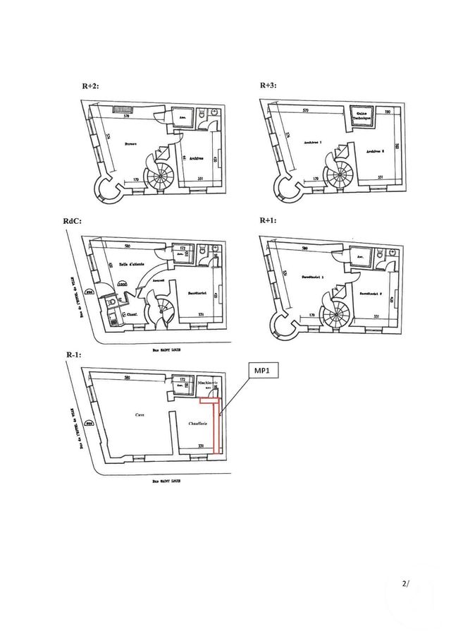 Immeuble &agrave; vendre - 140 m2 - Riom - 63 - AUVERGNE