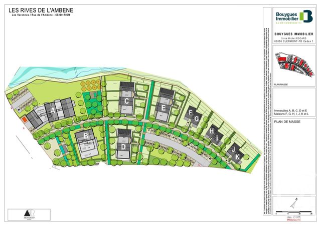 Appartement F3 &agrave; vendre - 3 pi&egrave;ces - 60 m2 - Riom - 63 - AUVERGNE