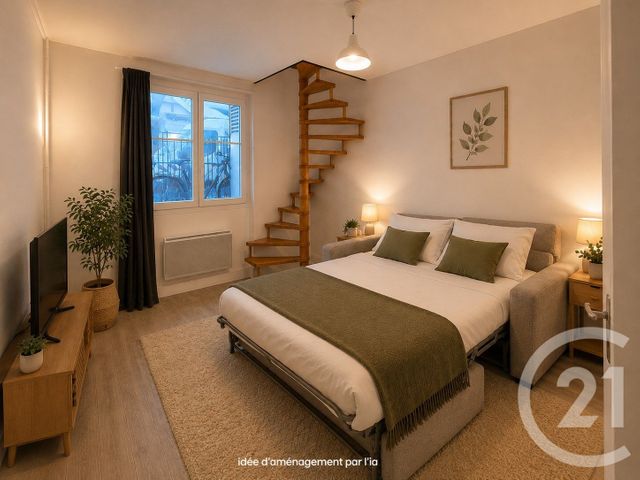 Appartement F2 &agrave; louer - 2 pi&egrave;ces - 23,26 m2 - Vichy - 03 - AUVERGNE