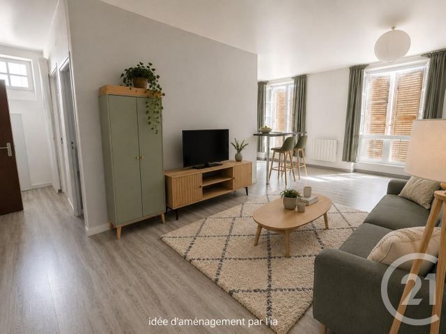 Appartement F2 &agrave; louer - 2 pi&egrave;ces - 52,54 m2 - Riom - 63 - AUVERGNE