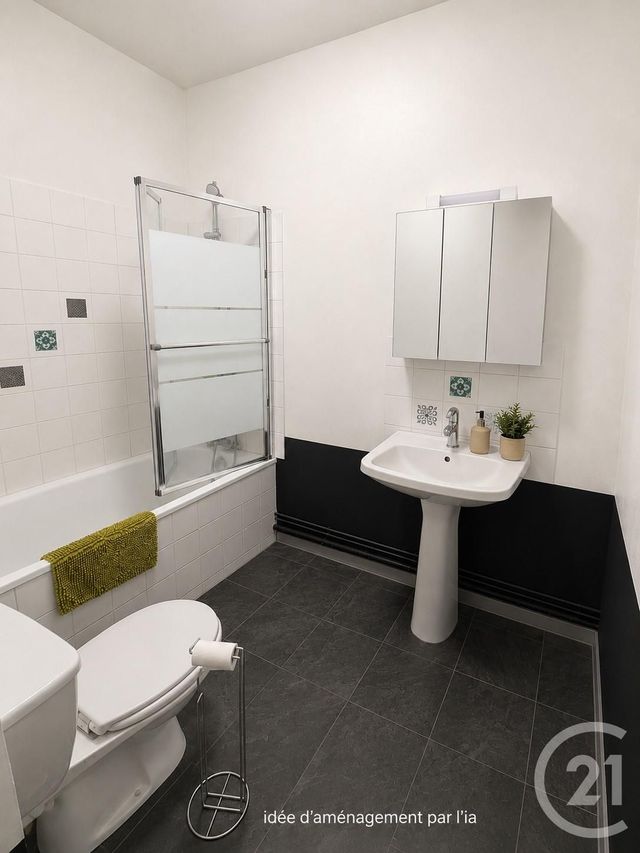 Appartement F2 &agrave; louer - 2 pi&egrave;ces - 52,54 m2 - Riom - 63 - AUVERGNE